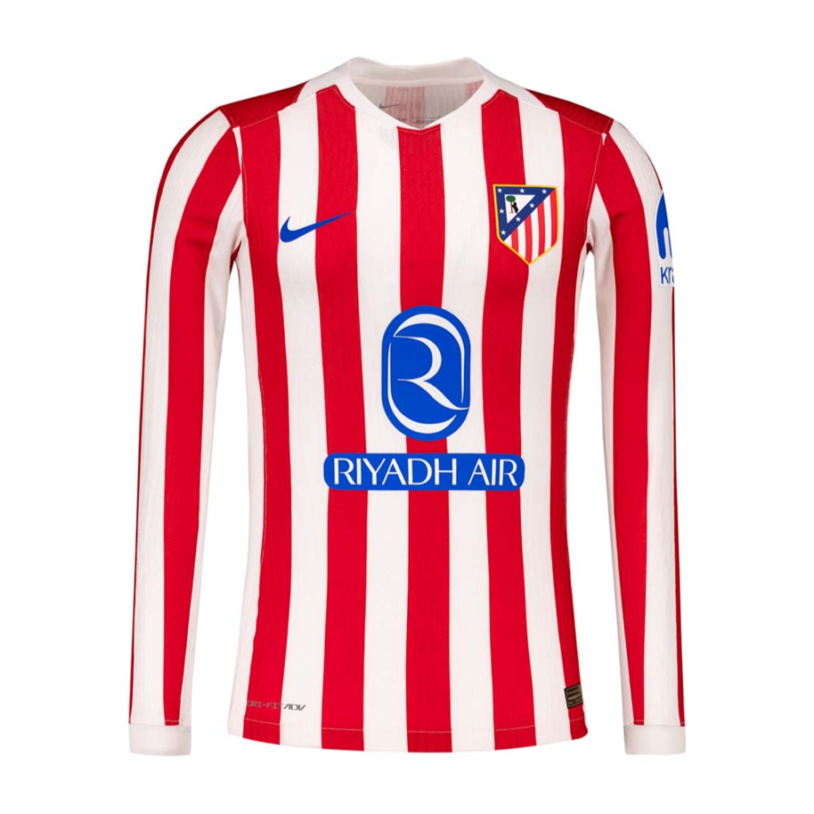 2025-26 Atlético de Madrid Local Manga Larga