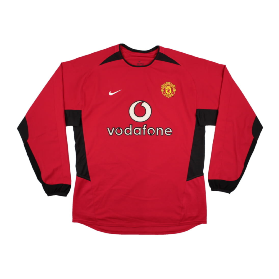 2002-04 Manchester United FC Local Manga Larga