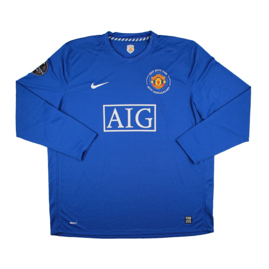 2008-09 Manchester United FC Tercera Manga Larga