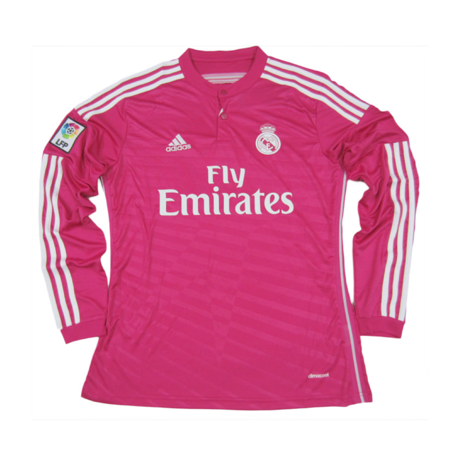 2014-15 Real Madrid CF Visitante Manga Larga