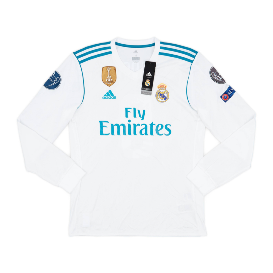 2017-18 Real Madrid CF Local Manga Larga