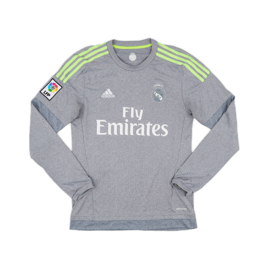 2015-16 Real Madrid CF Visitante Manga Larga