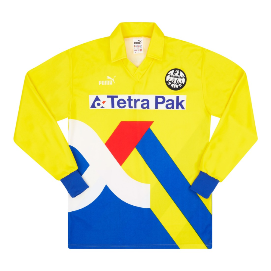 1993-94 Eintracht Frankfurt Visitante Manga Larga