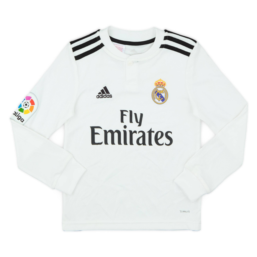 2018-19 Real Madrid CF Local Manga Larga