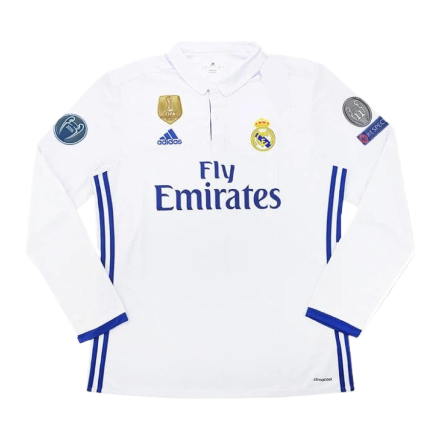 2016-17 Real Madrid CF Local Manga Larga