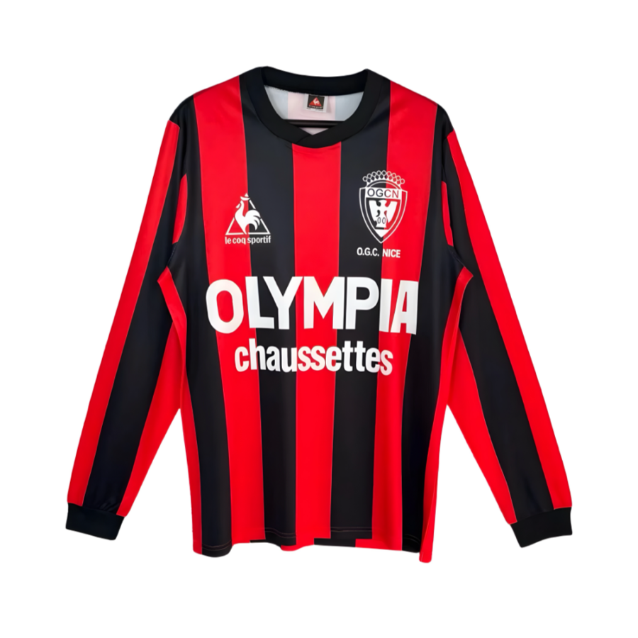 1977-78 OGC Nice Local Manga Larga