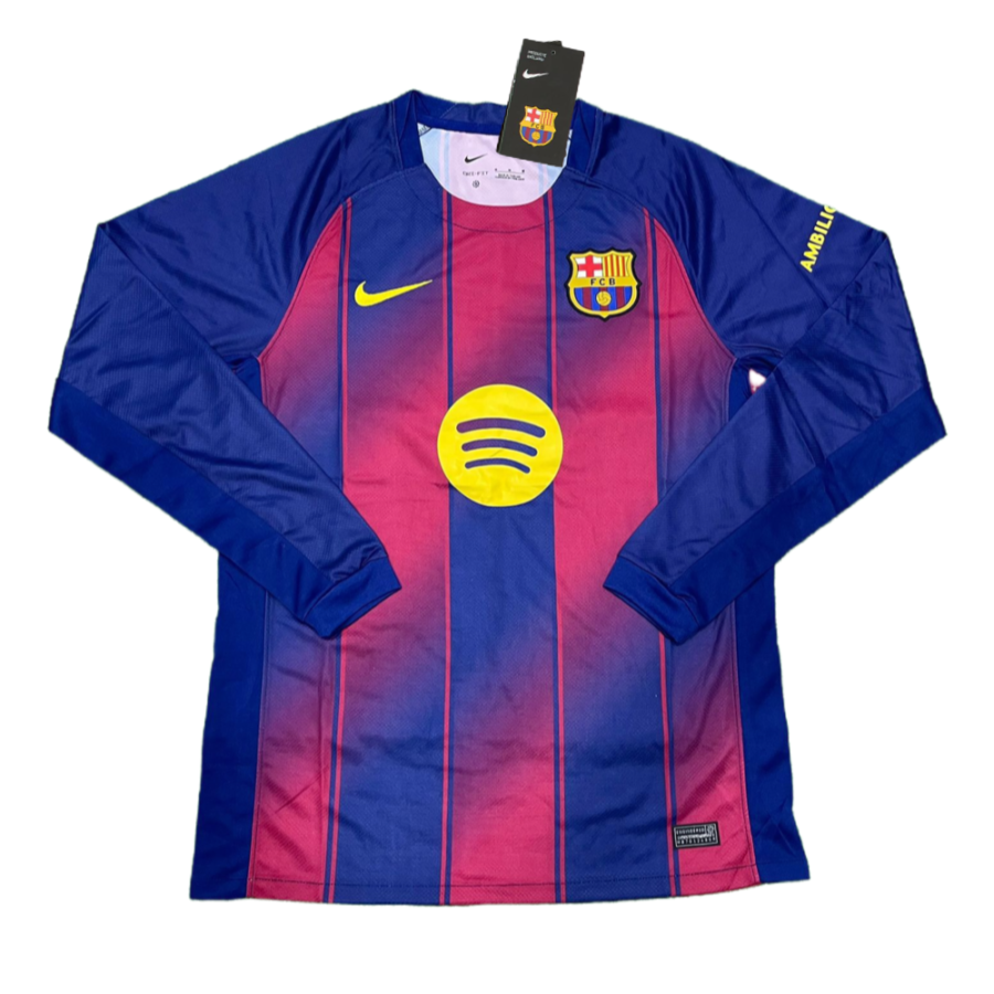 2025-26 FC Barcelona Local Manga Larga