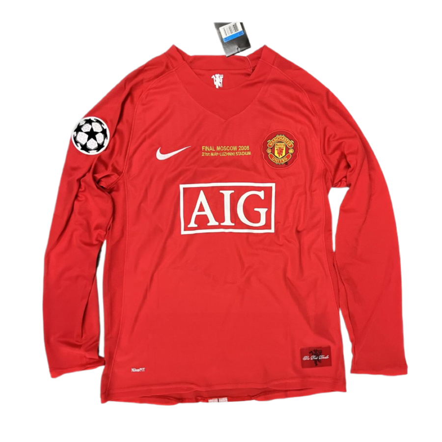 2007-08 Manchester United FC Local Manga Larga