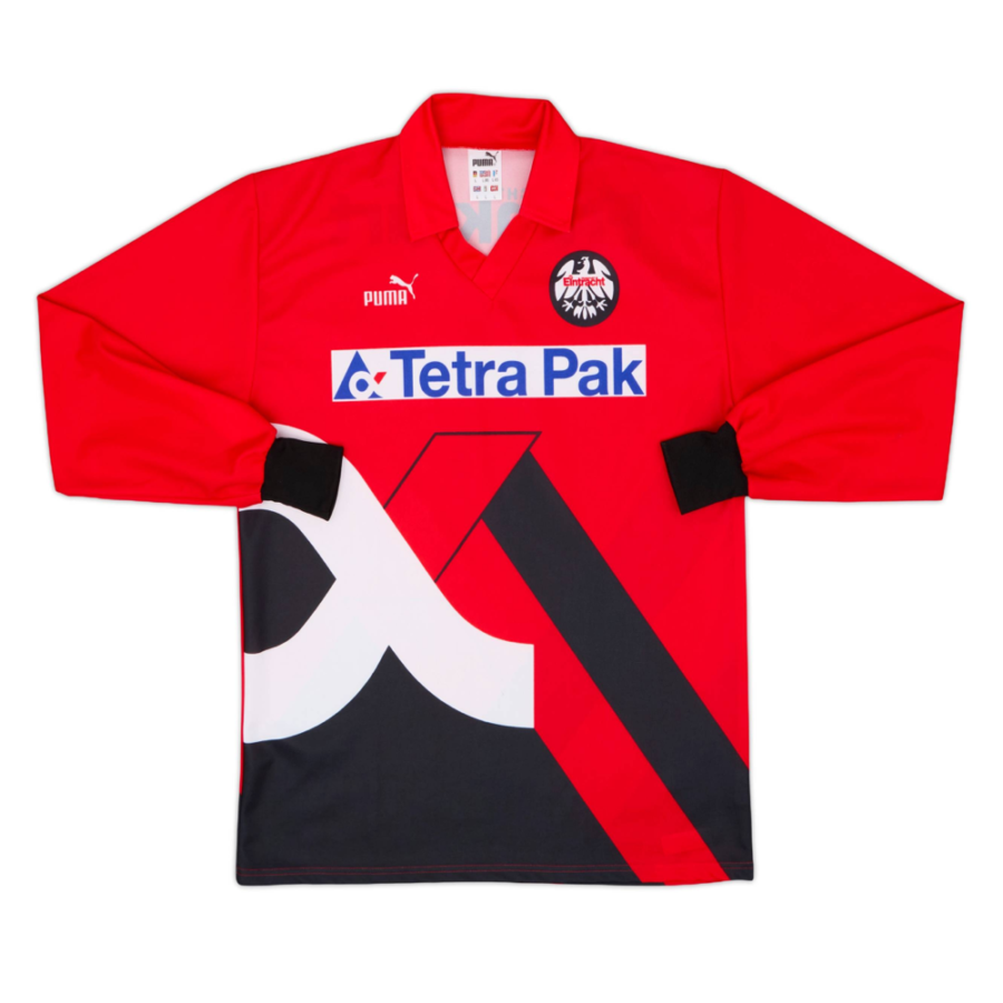 1993-94 Eintracht Frankfurt Local Manga Larga